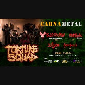 PROSTIBULUS: Iniciando 2024 com tudo, banda é confirmada ao lado de Torture Squad no ‘Carna Metal’ – saiba mais AQUI!