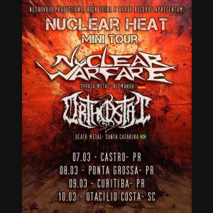 ORTHOSTAT: Banda anuncia miniturnê ao lado dos alemães do Nuclear Warfare – confira todas as datas AQUI!