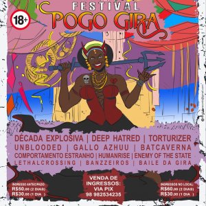 TORTURIZER: Banda é confirmada na primeira edição do ‘Festival Pogo Gira’ – confira!