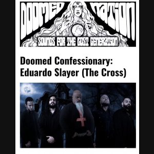 THE CROSS: Destaque exclusivo no gigante portal de Doom Metal ‘Doomed Nation’ – confira!