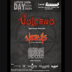 VULCANO: Lenda se apresenta ao lado de Andralls e Grotesco no ‘Extreme Metal Day’ em Curitiba/PR – todos os detalhes AQUI!