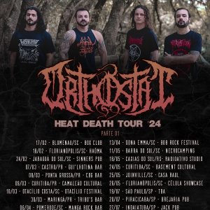 ORTHOSTAT: Banda anuncia primeiras datas da ‘Heat Death Tour 2024’ – sua cidade está na lista? CONFIRA AQUI!