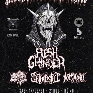 VOLKMORT: Show com Orthostat, Flesh Grinder e Desperate Soul no ‘Slaughtered By Machete’ acontece neste fim de semana – saiba mais!