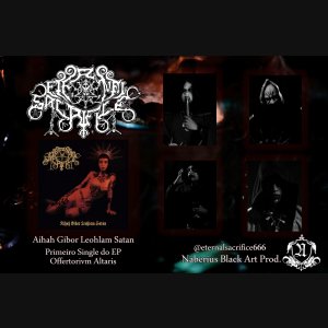 ETERNAL SACRIFICE: Banda anuncia novo single “Aihah Gibor Leohlam Satan” – confira a capa AQUI!