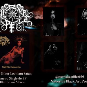 ETERNAL SACRIFICE: Banda anuncia novo single “Aihah Gibor Leohlam Satan” – confira a capa AQUI!