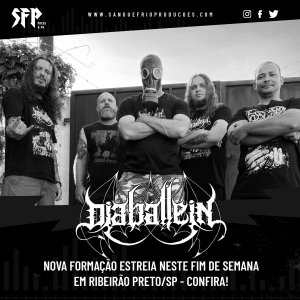 DIABÁLLEIN: Nova formação estreia neste fim de semana ao lado de Lusferus e Abyssal Storm – CONFIRA!
