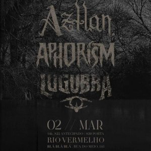 AZTLÁN: Mistérios de “Teotihuacan” serão desvendados em um show devastador ao lado de Aphorism e Lugubra em março – confira!