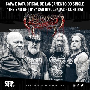 LEPROSY: Capa e data oficial de lançamento do single “The End Of Time” são divulgadas – saiba mais AQUI!