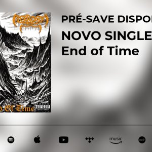 LEPROSY: Single “The End Of Time” será lançado oficialmente nesta sexta-feira (01) – faça seu pré-save AQUI!