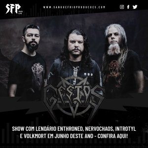 GESTOS: Show com Enthroned, NervoChaos, Introtyl e Volkmort acontece em junho deste ano – saiba tudo AQUI!