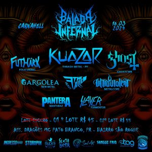 BALADA INFERNAL: Virada de lote acontece neste dia 08/03 – não perca tempo CLIQUE AQUI, aproveite o melhor preço e com chopp em dobro!