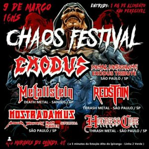 METALLSTEIN: Primeiro show do ano acontece neste fim de semana – saiba mais sobre o ‘Chaos Festival’ AQUI!