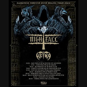 HÉIA: Banda anuncia turnê nacional ao lado dos gregos do Nightfall – todas as datas AQUI!