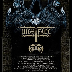 HÉIA: Banda anuncia turnê nacional ao lado dos gregos do Nightfall – todas as datas AQUI!