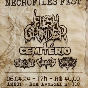 ORTHOSTAT: Show com Flesh Grinder, Cemitério, Cülpado e Wolflust acontece no próximo mês de abril – CONFIRA!