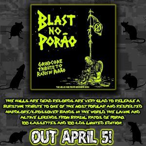 ORTHOSTAT: “Blast no Porão – Grindcore Tribute To Ratos de Porão” ganha data oficial de lançamento – saiba mais!