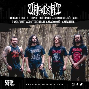 ORTHOSTAT: ‘Necrofiles Fest’ com Flesh Grinder, Cemitério, Cülpado e Wolflust acontece neste sábado (06) – confira!