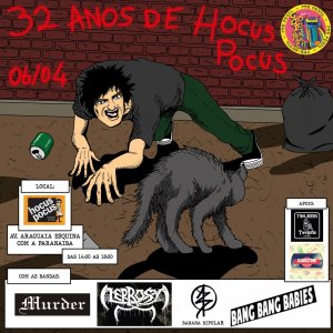 LEPROSY: Show de 32 anos da lendária Hocus Pocus acontece neste fim de semana – lineup completo AQUI!