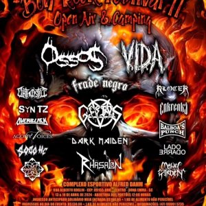 GESTOS: É AMANHÃ! ‘11° Bob Rock Festival’ se inicia neste sábado (13) – line up completo AQUI!