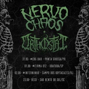 ORTHOSTAT: Banda anuncia miniturnê ao lado de NervoChaos com quatro shows – saiba mais AQUI!