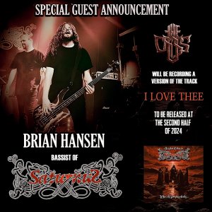 THE CROSS: Banda anuncia participação especial do baixista Brian Hansen (Saturnus) em sua versão de “I Love Thee”, confira!