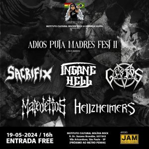 GESTOS: Banda é confirmada no ‘Adios Puta Madres Fest II’ – confira o line up completo AQUI!