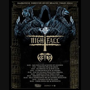 HÉIA: “Darkness Forever Over Brazil Tour 2024” se inicia nesta quinta-feira (16) – saiba TUDO AQUI!