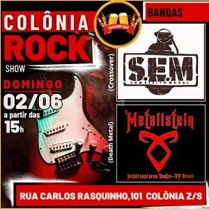 METALLSTEIN: Banda se apresenta no ‘Colônia Rock Show’ neste domingo (02) – saiba mais!
