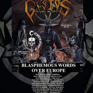 GESTOS: Banda anuncia a “Blasphemous Words Over Europe” para julho de 2024 – saiba mais AQUI!