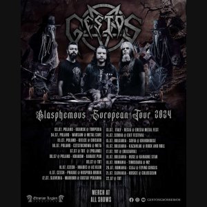 GESTOS: Contagem regressiva para a “Blasphemous European Tour 2024” – confira o cartaz oficial AQUI!