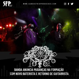 ETERNAL SACRIFICE: Banda anuncia mudanças na formação com novo baterista e retorno de guitarrista – confira AQUI!