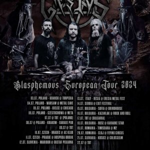 GESTOS: “Blasphemous European Tour 2024” terá início nesta quarta-feira (03) na Polônia – saiba tudo AQUI!