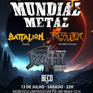 TRESSULTOR: Confirmados ao lado de Battalion e Cosmic Soul no ‘Mundial Metal’ – todas as informações AQUI!