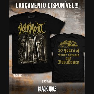 VOLKMORT: “Grave Rituals and Decadence”! Camiseta em comemoração aos 20 anos de carreira é lançada – adquira agora!