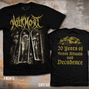 VOLKMORT: “Grave Rituals and Decadence”! Camiseta em comemoração aos 20 anos de carreira é lançada – adquira agora!