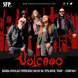 VULCANO: Banda divulga primeiras datas da ‘Epilogue Tour’ – confira AQUI!