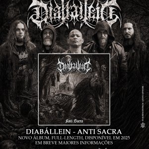 DIABÁLLEIN: Banda divulga selos que lançarão o álbum “Anti Sacra” em 2025 – confira quais são AQUI!