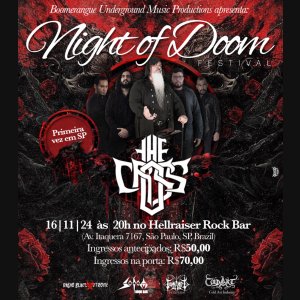 THE CROSS: ‘Night Of Doom Festival’ acontece neste sábado (16) em São Paulo – line up completo AQUI!