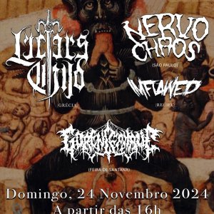 GORENCEPHALIC: Ao lado de NervoChaos, Imflawed e os gregos do Lucifer’s Child neste domingo (24) – saiba tudo AQUI!