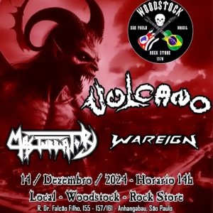 VULCANO: Ao lado de Masturbator e Wareign no ‘Woodstock Metal Festival’ neste sábado (14) – saiba tudo AQUI!