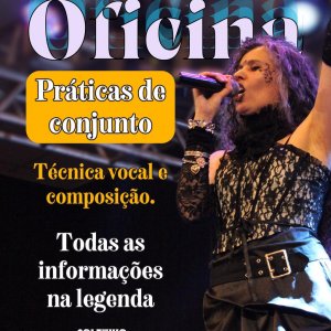 DANIELE KRAUZ: Oficina - Práticas de Conjunto em Técnica Vocal e Composição – saiba tudo AQUI!