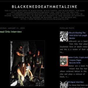 DEAD ORBS: Entrevista exclusiva ao portal norte-americano BlackenedDeathMetalZine – confira AQUI!