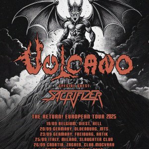 VULCANO: Banda anuncia “The Return! European Tour 2025” – Confira as datas já confirmadas!