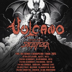 VULCANO: Novas datas da “The Return! European Tour 2025” são anunciadas – confira!