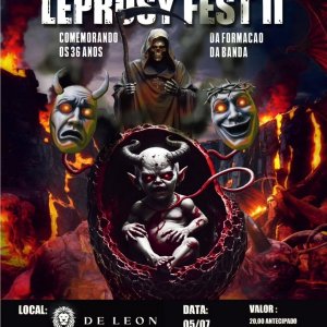 LEPROSY: Banda anuncia o ‘Leprosy Fest II’ em comemoração aos 36 anos de fundação – confira!