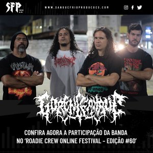 GORENCEPHALIC: Confira agora a participação da banda no ‘Roadie Crew Online Festival – Edição #60’