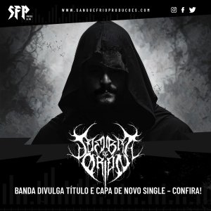 SOMBRA DE ORION: Banda divulga título e capa de novo single – confira AQUI!