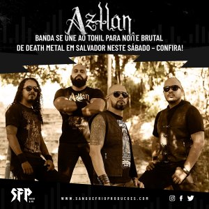 AZTLÁN: Banda se une ao Tohil para noite brutal de Death Metal em Salvador neste sábado – saiba mais!