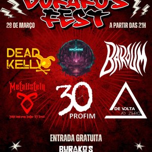 METALLSTEIN: ‘Burako’s Fest’ acontece neste sábado (29) em Santos/SP – saiba tudo AQUI!