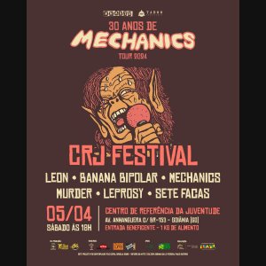 LEPROSY: Banda é confirmada no ‘CRJ Festival’ que acontece neste sábado (05) – saiba tudo AQUI!